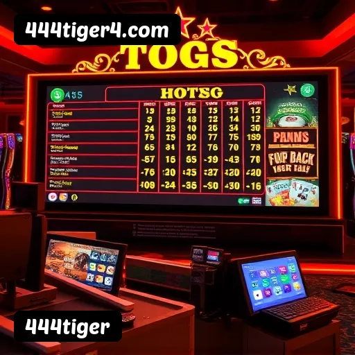 Coleção Premium de Slots 444tiger - NetEnt, Pragmatic Play, Evolution