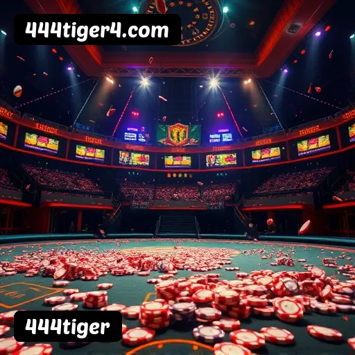 Jogos de Mesa Premium 444tiger - Blackjack, Roleta, Baccarat